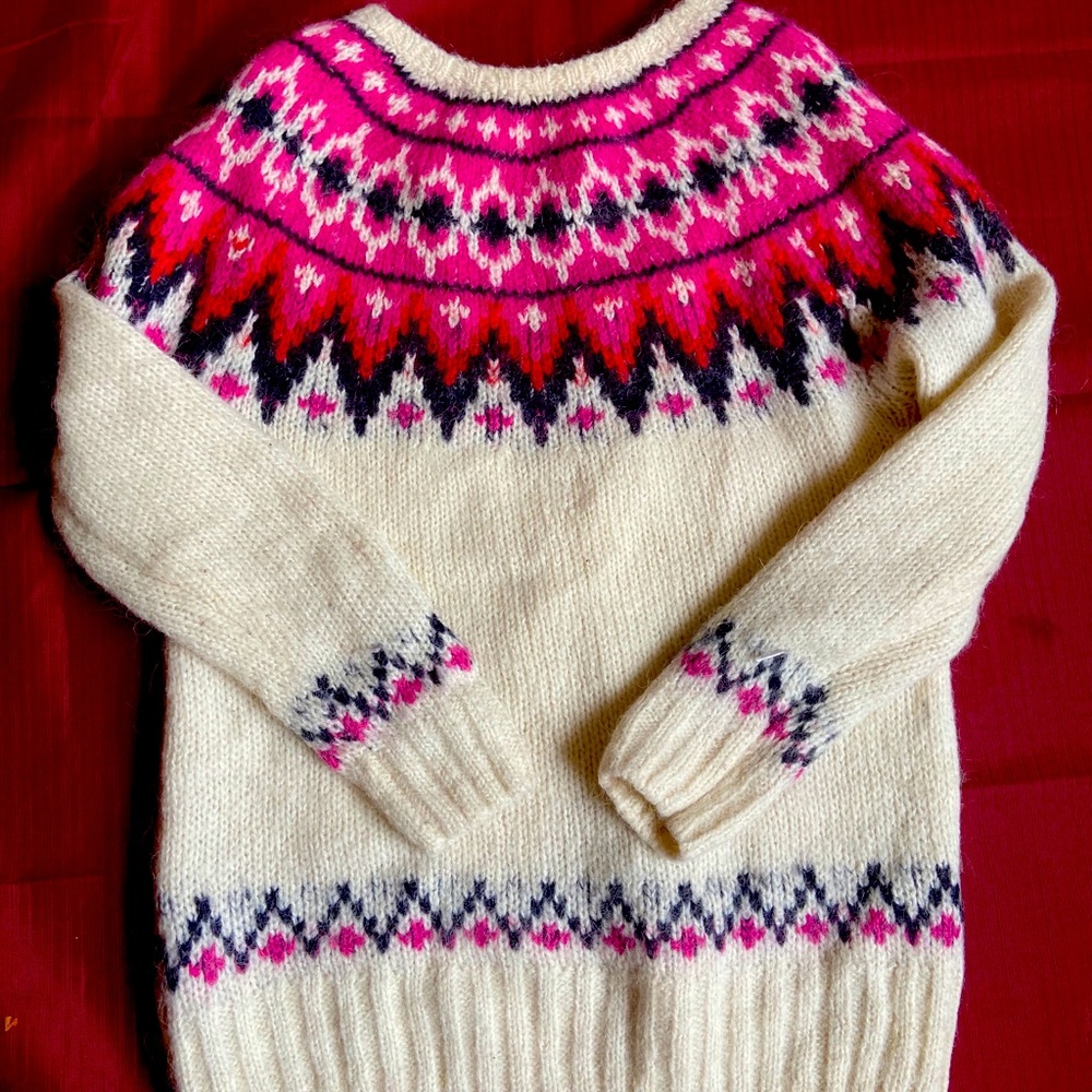 Warm and cosy sweater